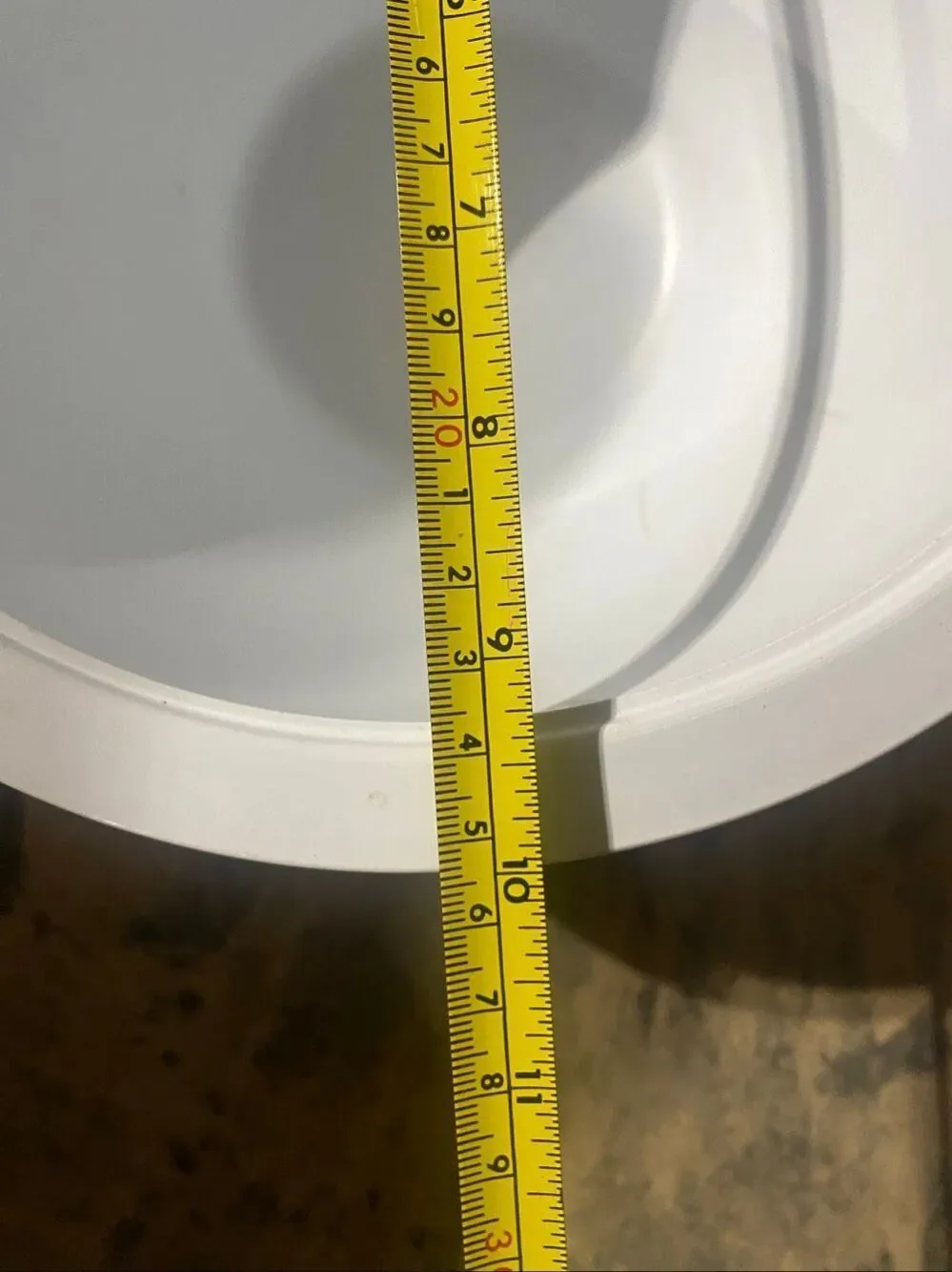 Pampered Chef Colander White Bowl Only